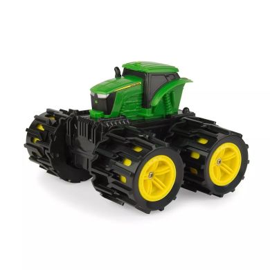 Игрушка Tomy John Deere Monster Treads Мини-трактор с большими колесами 46711, Зелёный