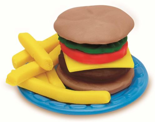 Набір для творчості з пластиліном Play-Doh Бургер гриль B5521