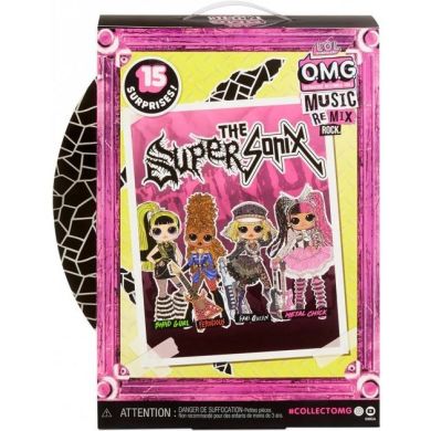 Игровой набор с куклой L.O.L. Surprise! серии O.M.G. Remix Rock — Королева сцены 577607