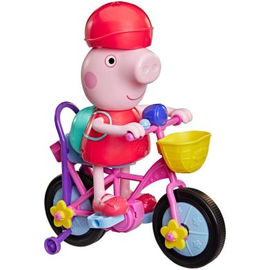 Интерактивный игровой набор PEPPA FIGURINES ПЕППА НА ВЕЛОСИПЕДЕ G2177