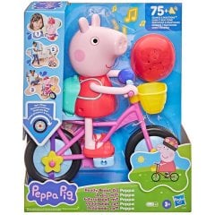 Интерактивный игровой набор PEPPA FIGURINES ПЕППА НА ВЕЛОСИПЕДЕ G2177