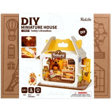 Конструктор Хлібниця Тедді ROBOTIME Rolife DS033