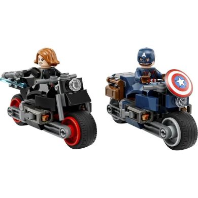 Конструктор LEGO Мотоциклы Черной Вдовы и Капитана Америка Super Heroes 76260