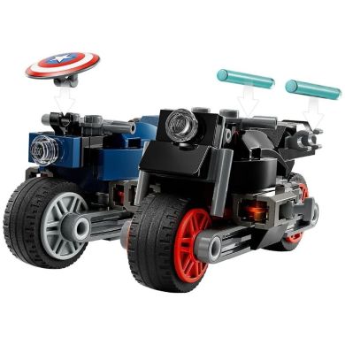 Конструктор LEGO Мотоциклы Черной Вдовы и Капитана Америка Super Heroes 76260