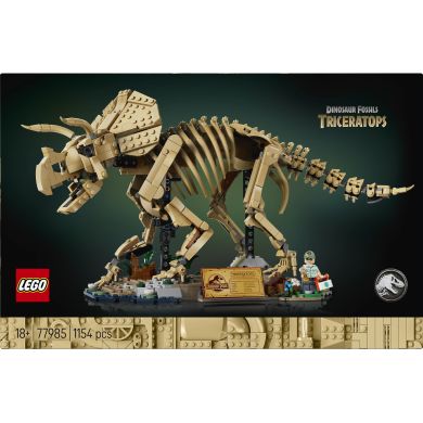 Конструктор Окаменелости динозавров: трицератопс Lego Jurassic World 77985