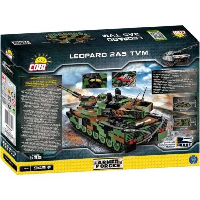 Конструктор Танк Леопард 2 945 деталей COBI COBI-2620