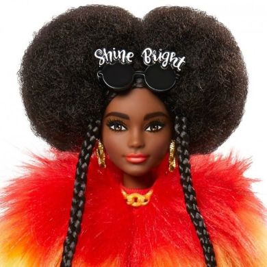 Кукла Barbie Барби Экстра в радужной накидке GVR04