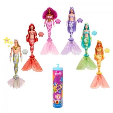 Кукла Цветное перевоплощение серии Радужные русалочки в ассортименте Barbie HCC46