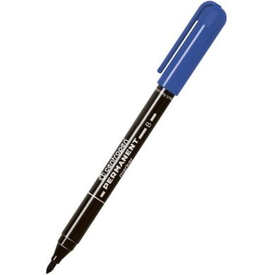 Маркер перманентний 2 мм, конусоподібний наконечник, синій, Centropen Permanent 2836/03