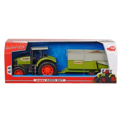 Машинка Dickie Toys Farm Трактор с прицепом Claas 57 см 3739000