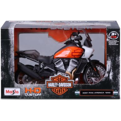 Мотоцикл іграшковий Harley-Davidson Motorcycles With Stand, масштаб 1:12, в асортименті 32320