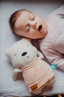 М'яка іграшка для сну MyHummy Teddy Bear Suzy IMA05020764, Рожевий
