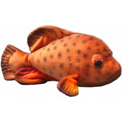 Мягкая игрушка Тропическая рыба длина 30 см 5077