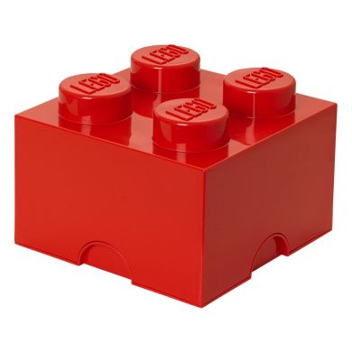 Четырехточечный красный контейнер для хранения Х4 Lego 40031730