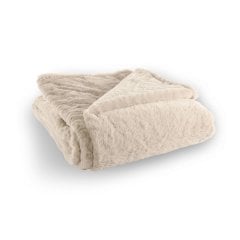 Плед RUBY 150x200 см, бежевый Tiseco 3611BEIGE