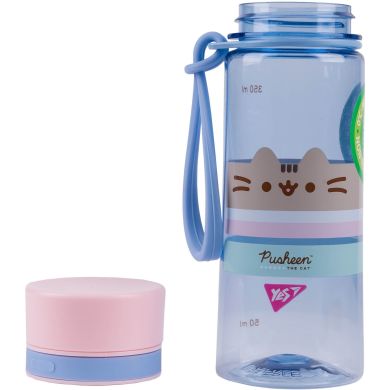 Бутылка для воды Yes Pusheen 400 мл, голубая 708319
