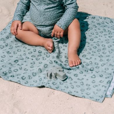 Пляжний рушник/пончо 135x65 см Green Leopard Swim Essentials 2023SE809