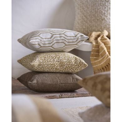 Подушка 45x45 см ELYRIA сіро-коричнева Light&Living 6889327