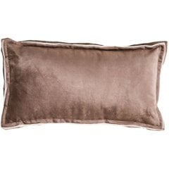 Подушка 60x30 см BAXLEY бархат серый + лен натуральный Light&Living 6884974