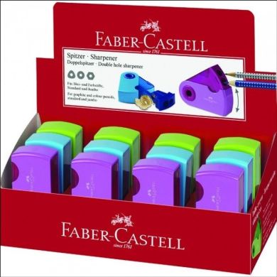 Подвійна підстругачка з контейнером Faber-Castell Sleeve Trend 182704 30324