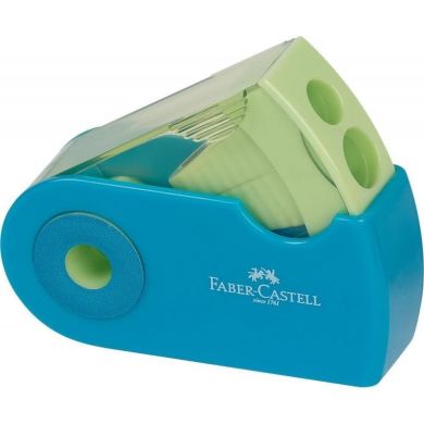 Двойная точилка с контейнером Faber-Castell Sleeve Trend 182704 30324