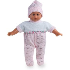 Пупс в рожевому одязі дівчинка 28 см Doll Factory Sweet Baby 18.61420.18121