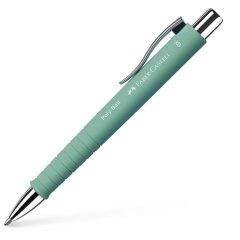 Ручка шариковая Faber-Castell Poly Ball XB автоматическая с синим чернилом мятная 30775