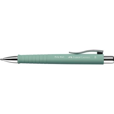 Ручка шариковая Faber-Castell Poly Ball XB автоматическая с синим чернилом мятная 30775