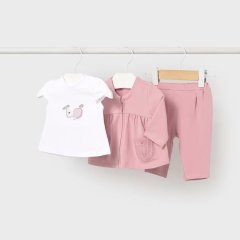 Спортивный костюм для новорожденного с футболкой Mayoral 68 Розовый 1825