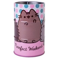 Стакан-підставка бочка Yes Pusheen метал 708099