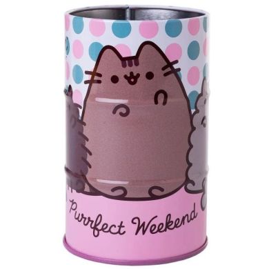 Стакан-підставка бочка Yes Pusheen метал 708099