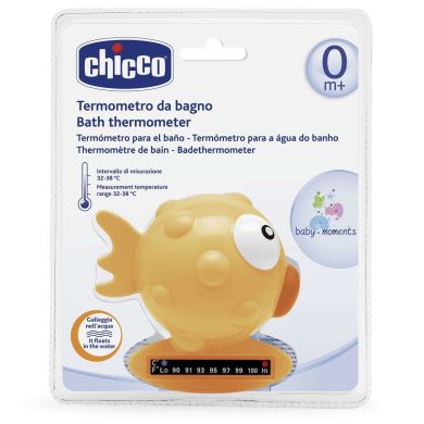 Термометр для ванної Chicco Рибка Жовтий 06564.00, Жовтий