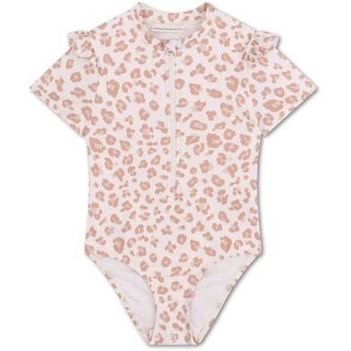 Цілісний купальник з коротким рукавом Neutral Leopard 86/92 Swim Essentials 2024SE1138