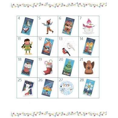 Адвент с поделками и задачами. 4&ndash;6 лет: издание 2-е, исправленное и переработанное. 549460