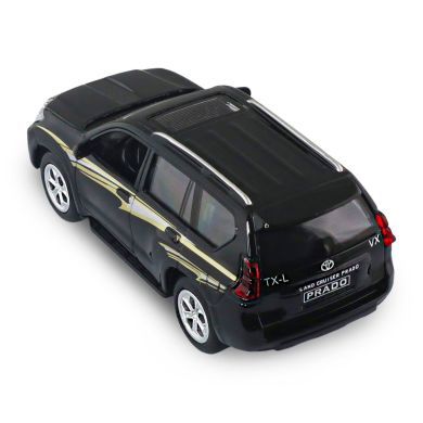 Автомодель TOYOTA PRADO (чорний) 1:40 KM6189D