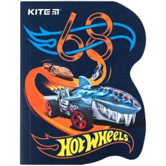 Блокнот вырубка, клей, 60 листов, А6 Hot Wheels Kite HW24-223