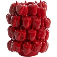 Декоративна ваза 23,5x23x32,5 cm BELLPEPPER, кераміка, блискучо-червона Light&Living 5879076