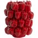 Декоративна ваза 23,5x23x32,5 cm BELLPEPPER, кераміка, блискучо-червона Light&Living 5879076