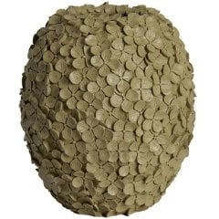 Декоративная ваза &Oslash;27x30,5 см VIOLETA матовая оливковая Light&Living 5772569