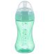 Детская Антиколиковая бутылочка Nuvita Mimic Cool 250 мл зеленая NV6032GREEN
