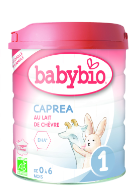 Дитяча органічна суміш з козячого молока для годування немовлят BabyBio Caprea1 від 0 до 6 міс 800 мл 58051 3288131580517