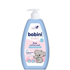 Детский гель для мытья тела и волос 2 в 1 гипоаллергенный, 500 мл. - 0+ Bobini 5900931033106