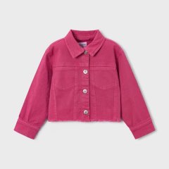 Девичья саржевая куртка Mayoral 104 Лиловый 3455