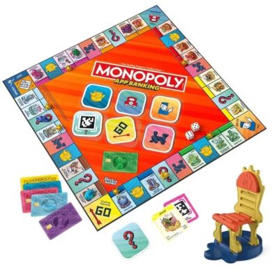 Игра настольная Монополия Мобильный Банкинг Hasbro gaming G1424