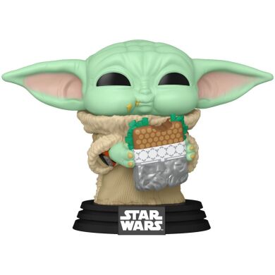 Игровая фигурка FUNKO POP! серии Мандалорец и Грогу - ГРОГУ С СЕНДВИЧЕМ Funko 90821