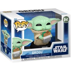 Игровая фигурка FUNKO POP! серии Мандалорец и Грогу - ГРОГУ С СЕНДВИЧЕМ Funko 90821