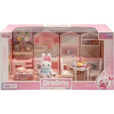 Игровой набор Кролик Kaidi: Семья на кухне XIE SHENG TOYS 6681