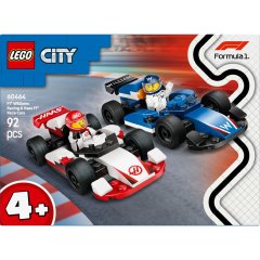 Конструктор Автомобілі для перегонів F1 команд Williams Racing та Haas F1 LEGO City 60464