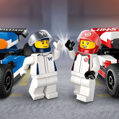 Конструктор Автомобілі для перегонів F1 команд Williams Racing та Haas F1 LEGO City 60464