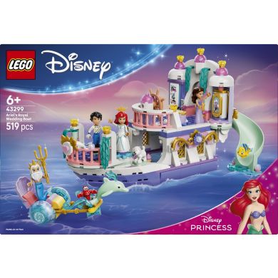 Конструктор Королевская свадебная лодка Ариэль Lego Disney Princess 43299